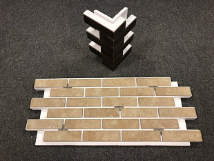 Термопанели с клинкерной плиткой Semir Brown HITCERAMICS