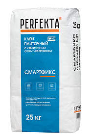 Клей плиточный с увеличенным открытым временем Смартфикс C0 E, 25 кг PERFEKTA