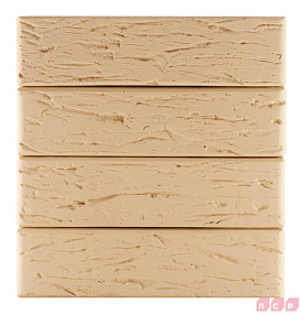 кирпич облицовочный пустотелый бежевый 1NF рустик ЛСР