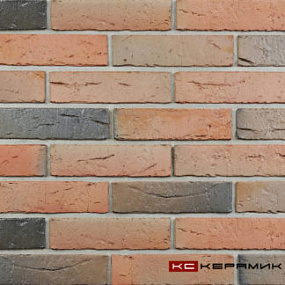 Полнотелый лицевой керамический кирпич КС Керамик Аренберг ручная формовка R60