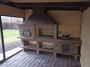 Клинкер пустотелый лицевой Коричневый Гладкий Керма премиум клинкер