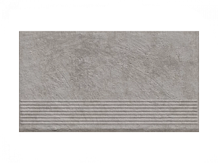 Фронтальная клинкерная ступень простая Paradyz Carrizo Grey, 300*600*11 мм Hit Ceramics