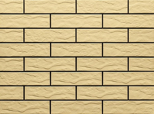 Фасадные термопанели с клинкерной плиткой Piaskowa Rustic 80мм ППС HIT Ceramics