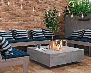 Фронтальная клинкерная ступень простая Paradyz Scandiano Rosso, 300*600*11 мм Hit Ceramics