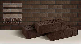 Кирпич облицовочный керамический TEREX Какао шале