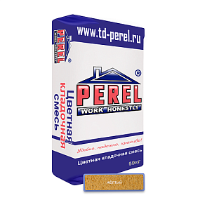 Желтая кладочная смесь Perel VL 50 кг PEREL