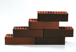 Кирпич лицевой "Баварская кладка" 1 НФ, пустотелый, гладкий Пятый элемент