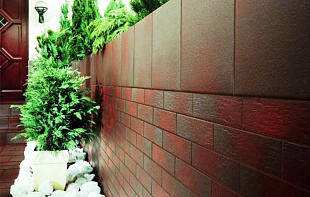 Клинкерная фасадная плитка Paradyz Cloud Brown Duro Hit Ceramics