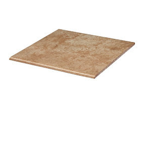 Фронтальная клинкерная ступень простая Paradyz Ilario Ochra, 300*300*11 мм Hit Ceramics