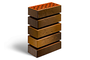 Кирпич лицевой керамический Магма Керамик пустотелый "Флеш-обжиг Сахара" 1Нф