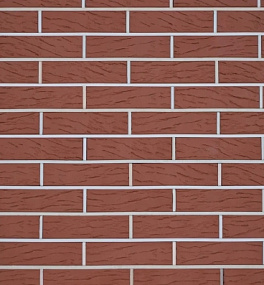 Керамический кирпич Керма "Бордо ТЕМНЫЙ Рустик" 1Нф