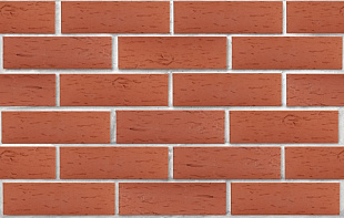 Клинкер фасадный красный "Лондон" 0,71NF береста ЛСР