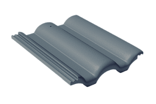 Таунус Рядовая черепица Графит BRAAS