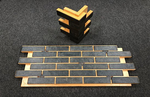 Термопанели с клинкерной плиткой Semir Beige HITCERAMICS