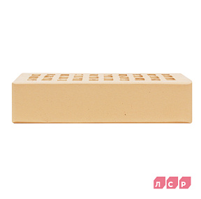 кирпич облицовочный пустотелый бежевый 1NF гладкий ЛСР