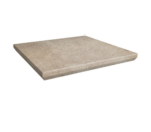 Угловая клинкерная ступень с капиносом Paradyz Scandiano Ochra, 330*330*11 мм Hit Ceramics