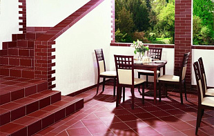 Напольная клинкерная плитка Paradyz Natural Rosa Duro 300*300*11 мм Hit Ceramics