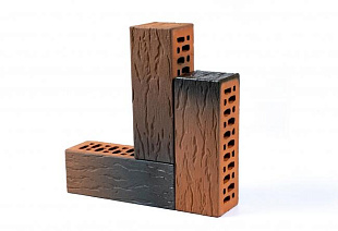  Кирпич лицевой «Баварская кладка» 0,96 НФ, рустикатор Пятый элемент