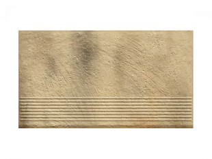 Фронтальная клинкерная ступень простая Paradyz Eremite Sand, 300*600*11 мм Hit Ceramics