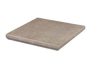 Угловая клинкерная ступень с капиносом Paradyz Viano Beige, 330*330*11 мм Hit Ceramics