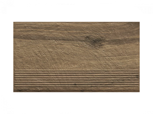 Фронтальная клинкерная ступень простая Paradyz Carrizo Wood, 300*600*11 мм Hit Ceramics