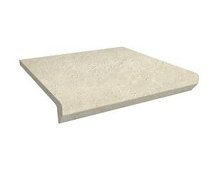Фронтальная клинкерная ступень с капиносом Paradyz Scandiano Beige, 330*299*11 мм Hit Ceramics