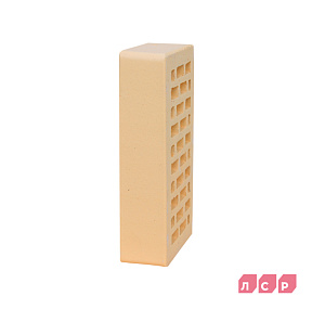 кирпич облицовочный пустотелый бежевый 1NF гладкий ЛСР