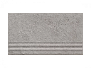 Фронтальная клинкерная ступень простая Paradyz Carrizo Grey, 300*600*11 мм Hit Ceramics