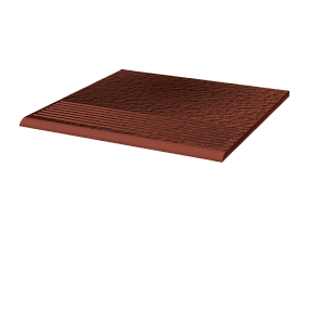 Фронтальная клинкерная ступень простая Paradyz Cloud Rosa Duro, 300*300*11 мм Hit Ceramics